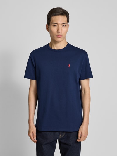 Polo Ralph Lauren T-shirt z wyhaftowanym logo Granatowy 4