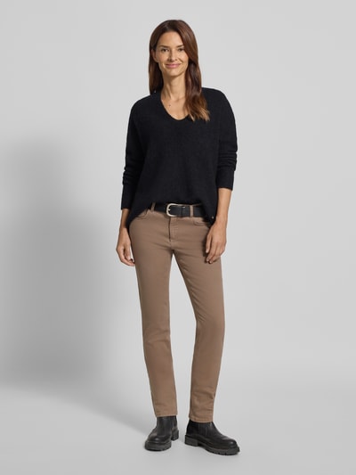 Angels Jeansy o kroju regular fit z 5 kieszeniami model ‘CICI 34’ Szarobrązowy 1