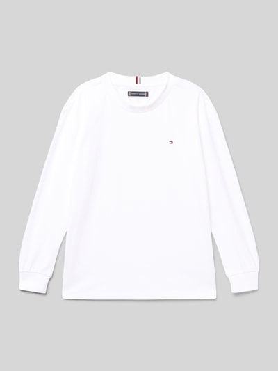 Tommy Hilfiger Teens Regular fit shirt met lange mouwen van puur katoen Wit - 1
