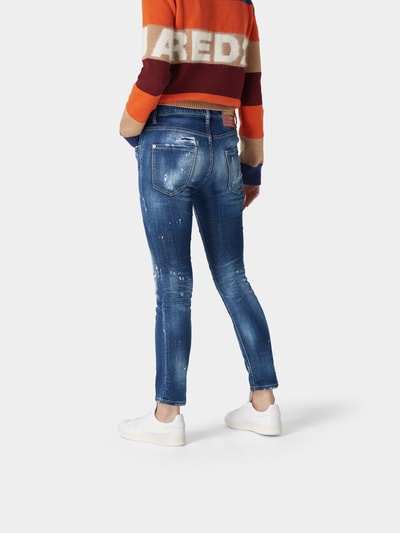 Dsquared2 Mid Rise Jeans im Destroyed-Look Blau 5