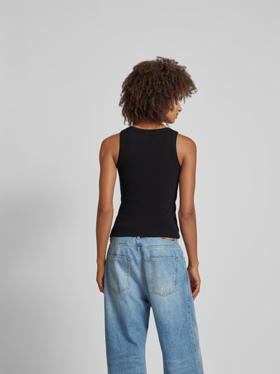 OH APRIL Tanktop mit Label-Stitching Black 5