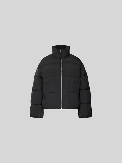 Closed Steppjacke mit gefüttertem Stehkragen Black 2