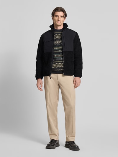 Polo Ralph Lauren Bluza rozpinana ze stójką Czarny 1