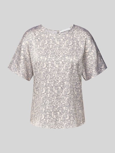 Herzensangelegenheit Regular Fit Blusenshirt aus Seide-Mix Beige 2