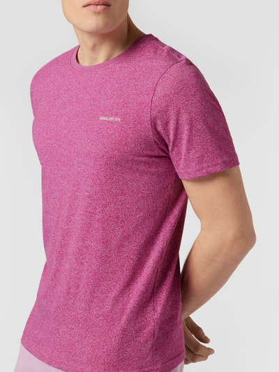 MCNEAL T-Shirt mit Label-Applikation Pink Melange 3