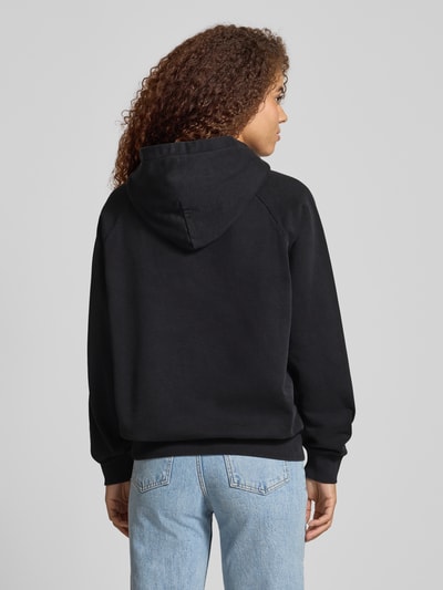 Pegador Hoodie met labelstitching Zwart - 5