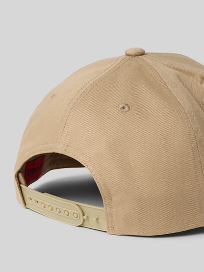 HUGO Basecap mit Label-Print Modell 'Marsel' Beige 3