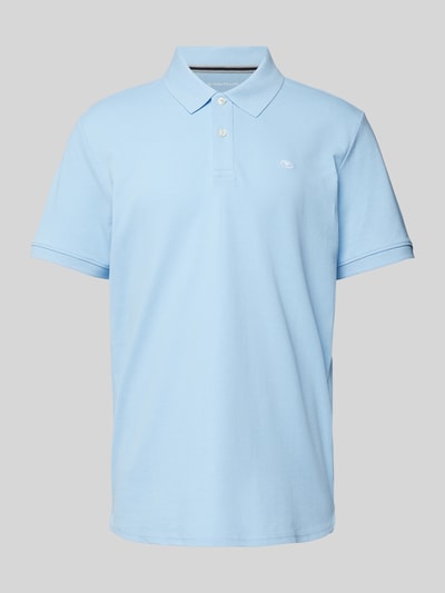Tom Tailor Regular Fit Poloshirt mit Logo-Stitching Hellblau 2