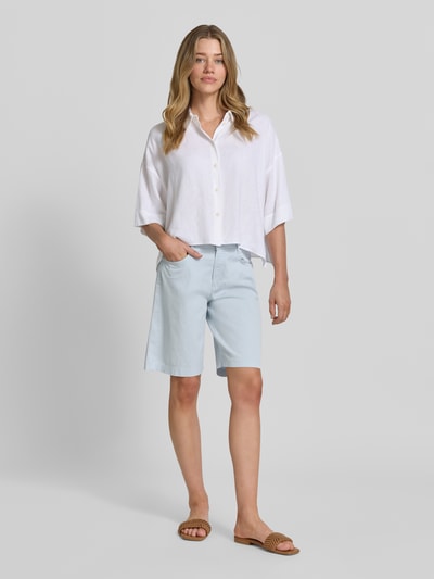 Brax Regular Fit Bermuda aus Baumwoll-Mix Modell 'MAINE B' Hellblau 1