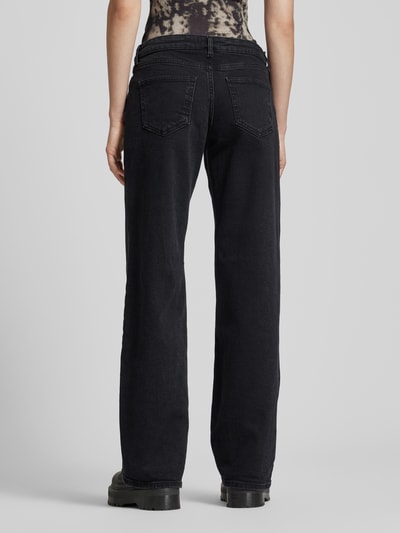 Only Jeans in 5-pocketmodel, model 'JUICY' Zwart - 5