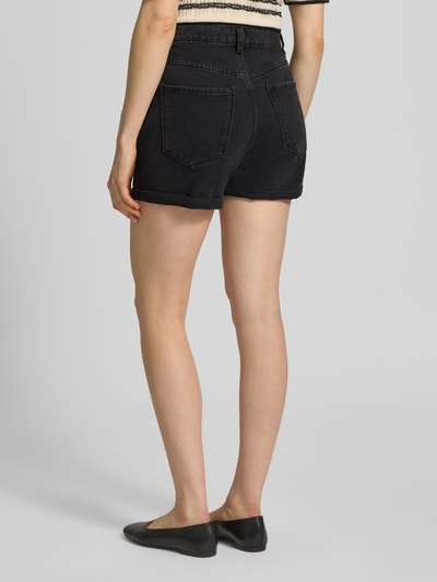 VERO MODA loose fit korte jeans van katoenmix model 'ZURI' Zwart - 5