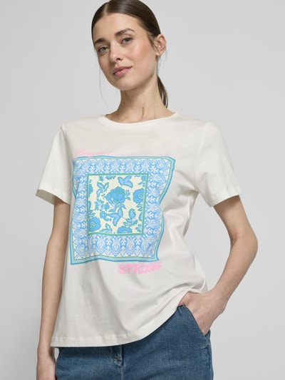 Smith and Soul T-shirt met ronde hals Offwhite - 3