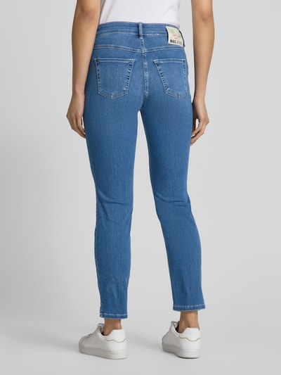 MAC Skinny Fit Jeans mit verkürztem Schnitt Modell 'DREAM SUMMER' Dunkelblau 5