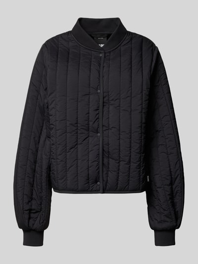 RAINS Steppjacke mit Knopfverschluss Modell 'Banja Liner' Black 2