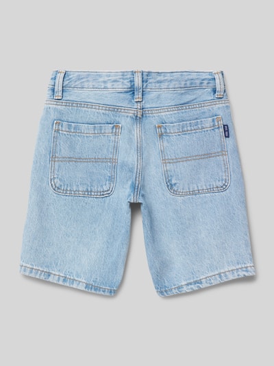 Mango Bermudas mit 5-Pocket-Design Hellblau 3