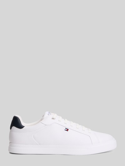 Tommy Hilfiger Sneaker aus echtem Leder Weiss 2