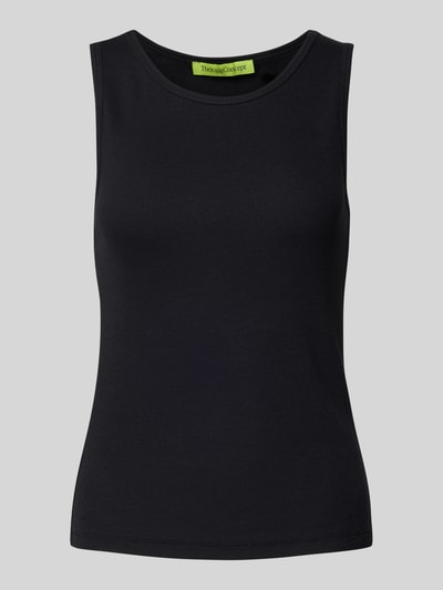 TheJoggConcept Tanktop in Ripp-Optik Modell 'TONDA' Black 2