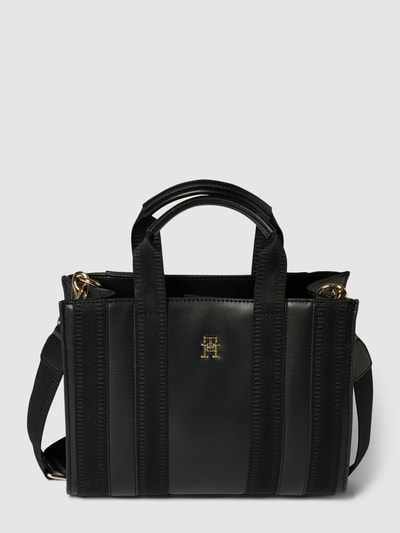 Tommy Hilfiger Tote Bag mit Label-Applikation Modell 'IDENTITY' Black 1