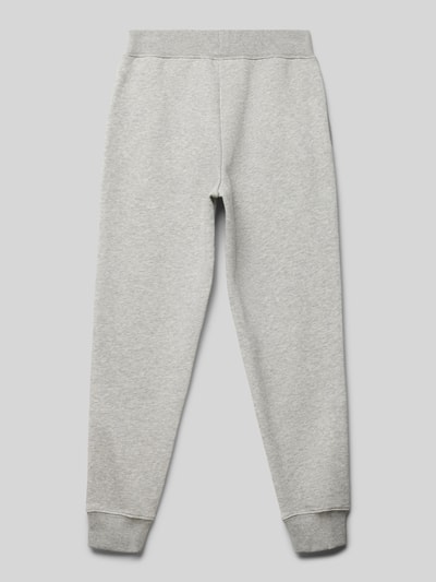 Polo Sport Sweatpants met labelprint Middengrijs gemêleerd - 3