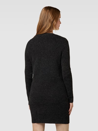 Vero Moda Strickkleid mit Rundhalsausschnitt Modell 'DOFFY' Black 5