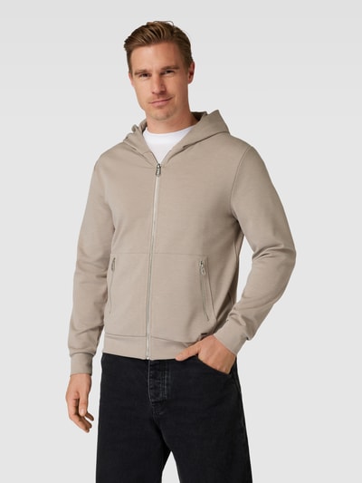 JOOP! Collection Sweatjack met ritszakken, model 'Tiberio' Beige - 4