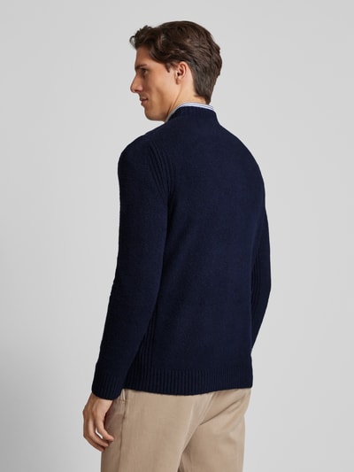 Cinque Gebreide pullover met ronde hals, model 'ZAC' Marineblauw - 5