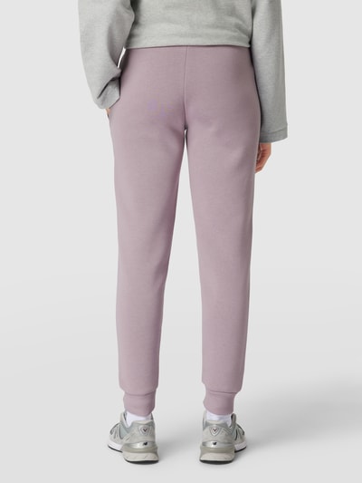 Review Sweatpants mit Tunnelzug Mauve 5