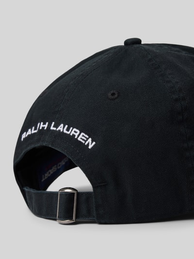 Polo Ralph Lauren Basecap mit Label-Stitching Black 3