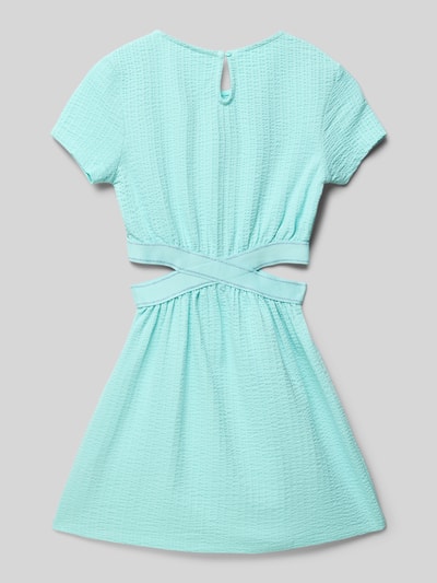 s.Oliver RED LABEL Tailliertes Freizeitkleid mit Cut Outs  Aqua 3