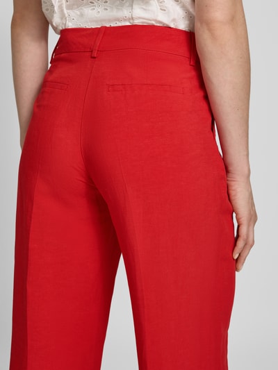 Christian Berg Woman Stoffen broek met Franse steekzakken Rood - 3