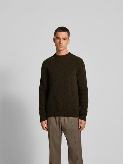 Filippa K Wollpullover mit Yak-Anteil Anthrazit 4