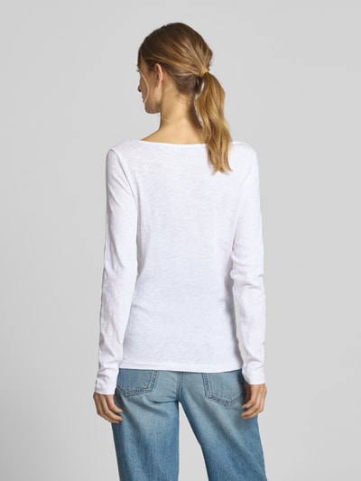 Marc O'Polo Longsleeve aus Bio-Baumwolle  Weiss 5