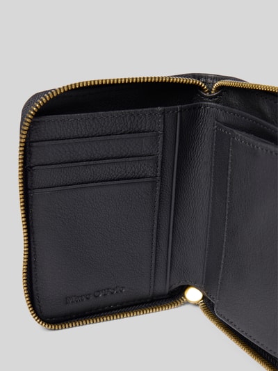 Marc O'Polo Portemonnee van echt rundleer Zwart - 3