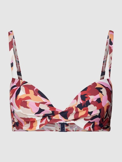 Esprit Bikini met all-over motief, model 'CARILO' Bordeaux - 2