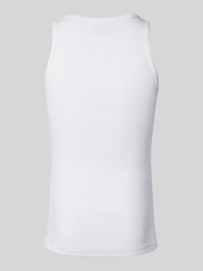 Bread & Boxers Tanktop mit gerippten Abschlüssen Weiss 3