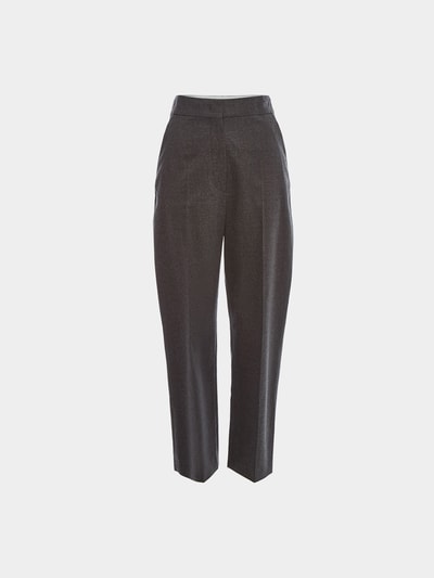 Joseph Melierte High Waist Pants Mittelgrau 1