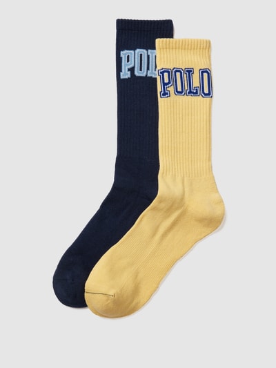 Polo Ralph Lauren Underwear Socken mit Label-Details im 2er-Pack Gelb 1