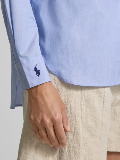 Polo Ralph Lauren Overhemdblouse met knoopsluiting Blauw - 3