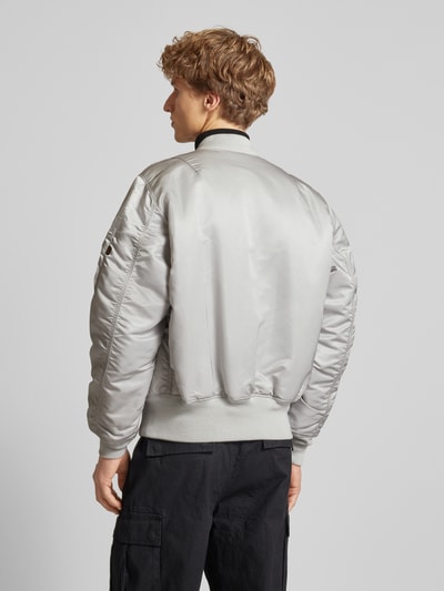 Alpha Industries Bomberjack met opstaande kraag Lichtgrijs - 5