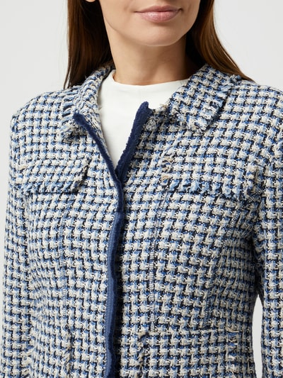 Gerry Weber Blazer aus Bouclé Bleu 3