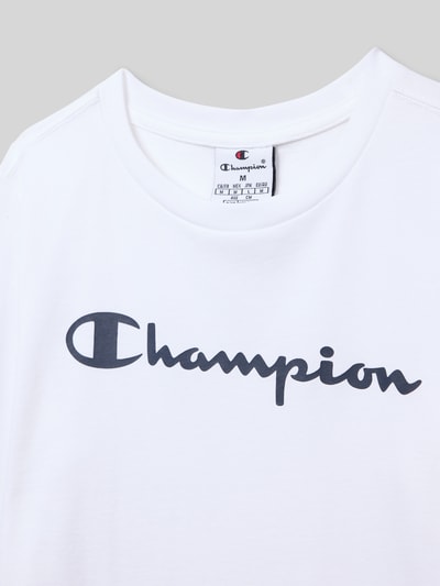 CHAMPION Regular-fit shirt met lange mouwen met logoprint Wit - 2