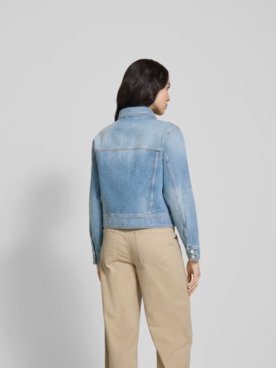 Closed Jeansjacke mit Knopfleiste Jeansblau 5