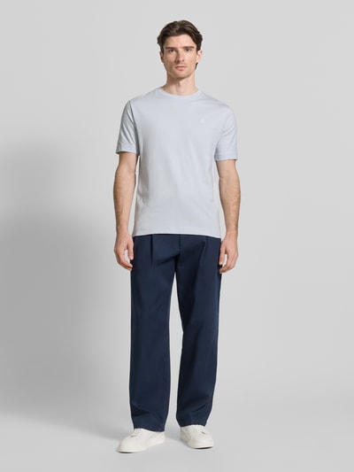 Marc O'Polo Regular Fit T-Shirt aus reiner Baumwolle Hellblau 1