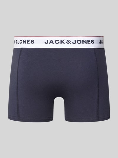 JACK & JONES Obcisłe bokserki i skarpety w zestawie 2 szt. z pudełkiem prezentowym Granatowy 3