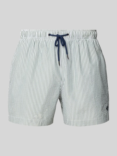 MCNEAL Zwembroek met elastische band en tunnelkoord Donkergroen - 2