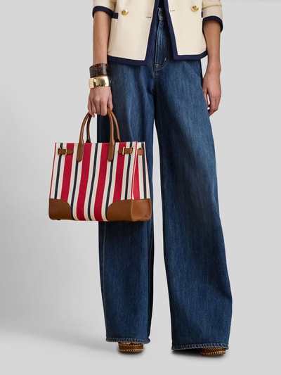 Lauren Ralph Lauren Shopper im Streifen-Design Rot 1