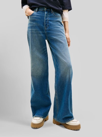 Tommy Jeans Wide & Loose Fit Jeans aus Baumwoll-Mix Blau 4