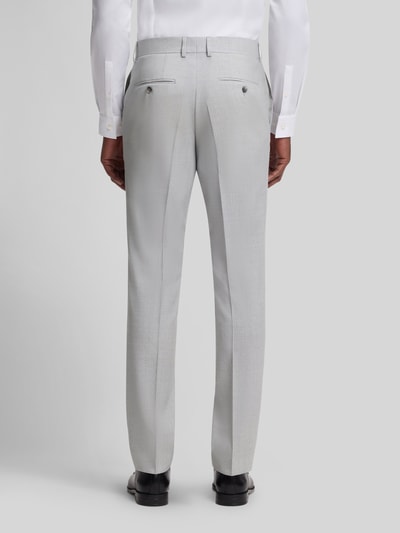BOSS Garnitur o kroju slim fit z czystej żywej wełny model 'H-HUGE-2PCS-263' Jasnoszary 6