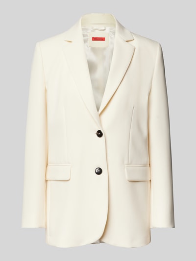 MAX&Co. Blazer mit Reverskragen Modell 'PIRITE' Offwhite 2