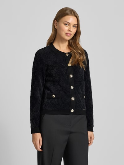 More & More Vest met knoopsluiting Zwart - 4